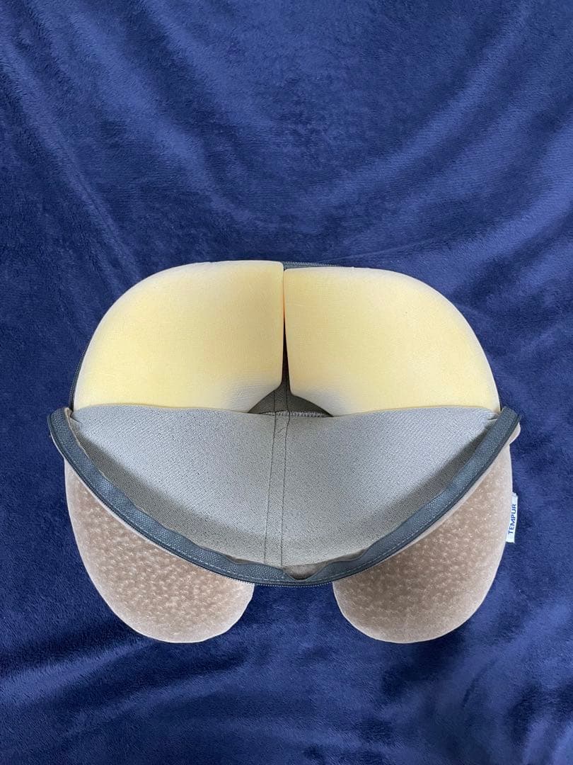 TEMPUR U字型ネックピロー ベージュ