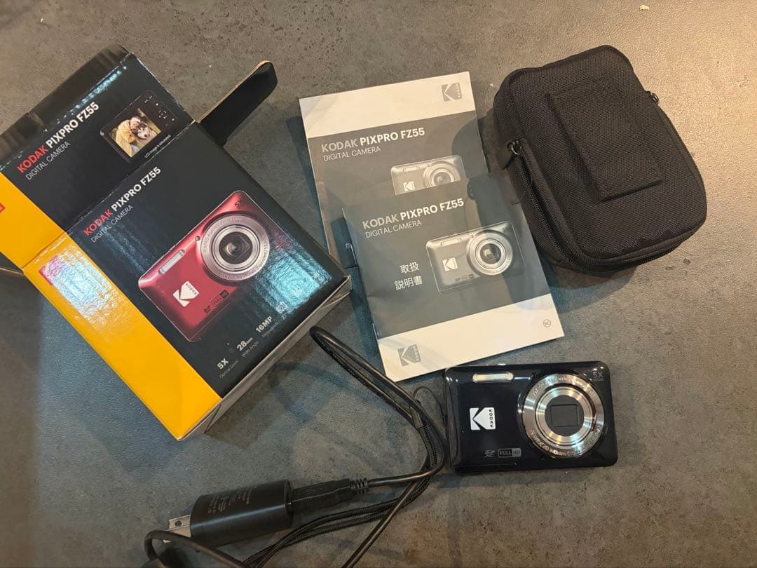 Kodak fz55 コンパクトデジタルカメラ