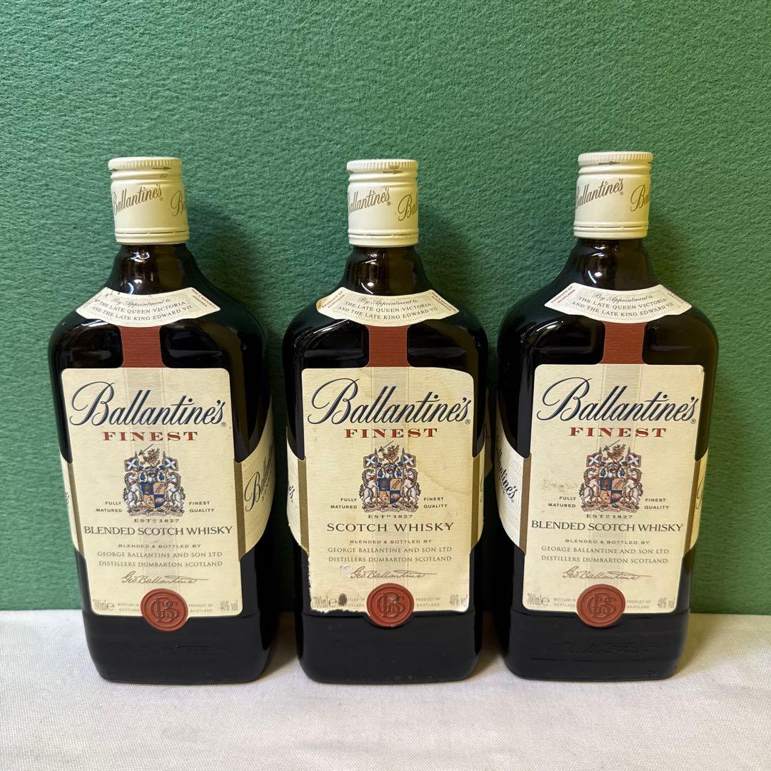 W 合計5本 Ballantine's ウイスキー カナディアンクラブ 6年熟成
