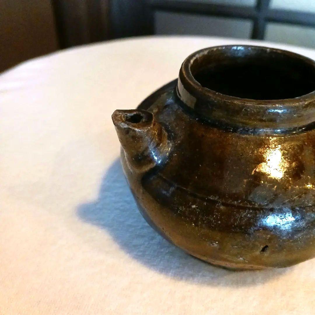 古瀬戸 飴紬水滴 江戸
