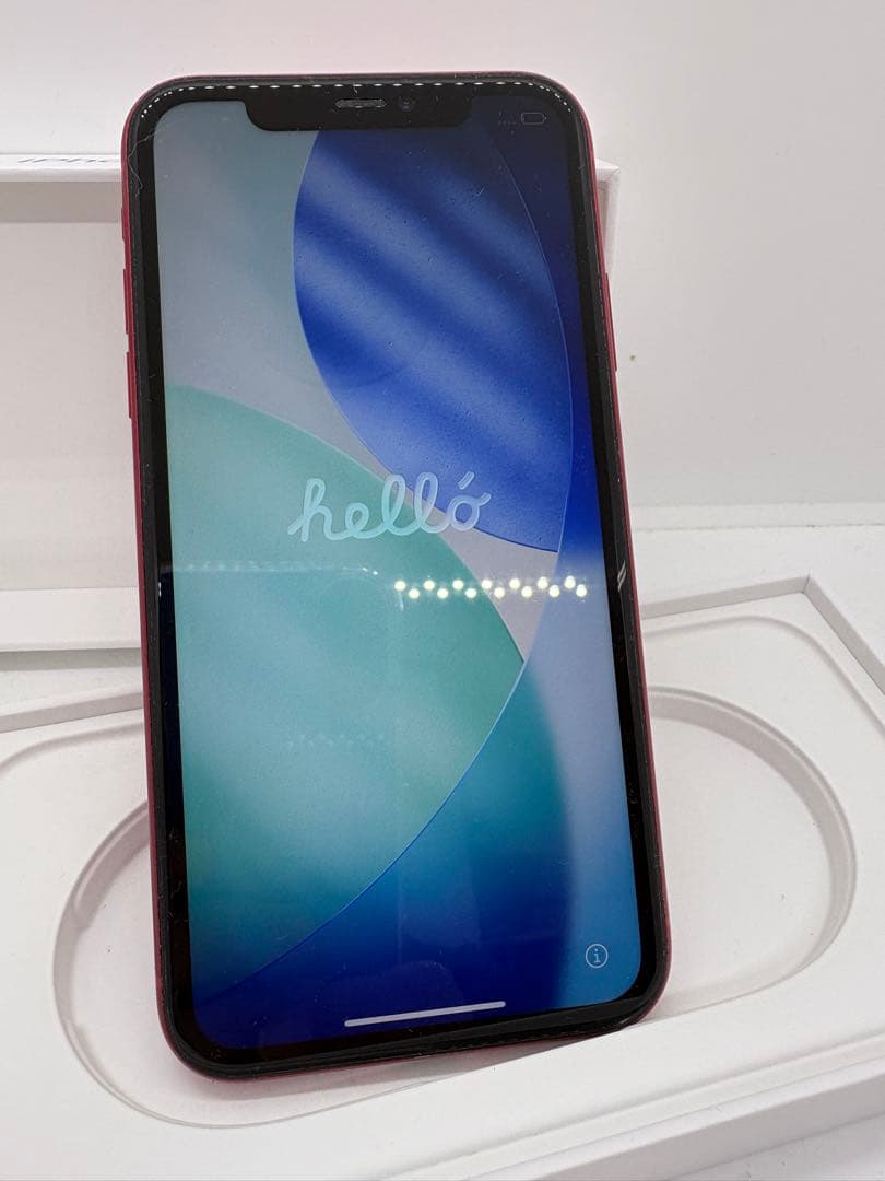 iPhone 11 256GB SIMフリー レッド　中古