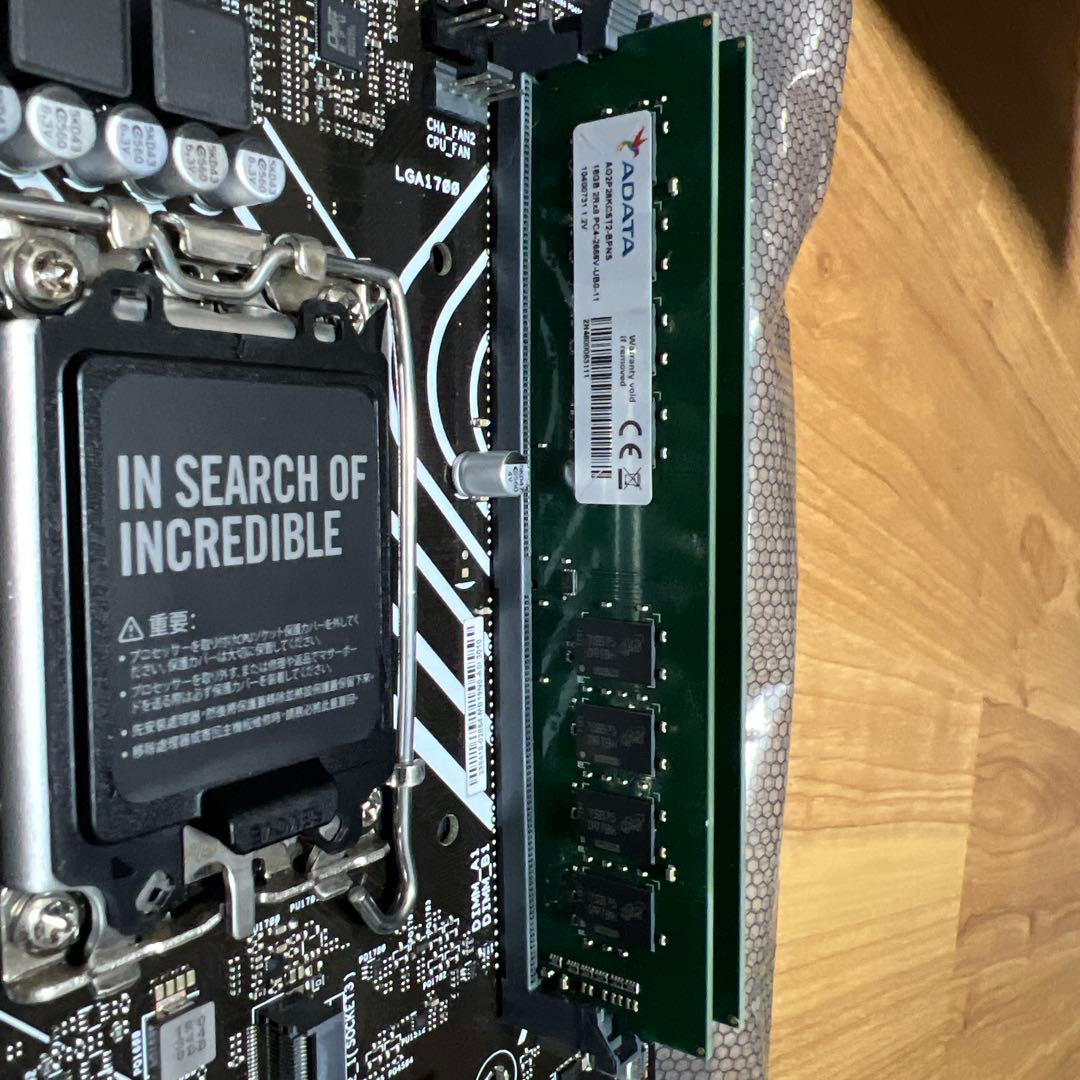 ASUS PRIME H610M-E D4 メモリ　Wi-Fiブルートゥース