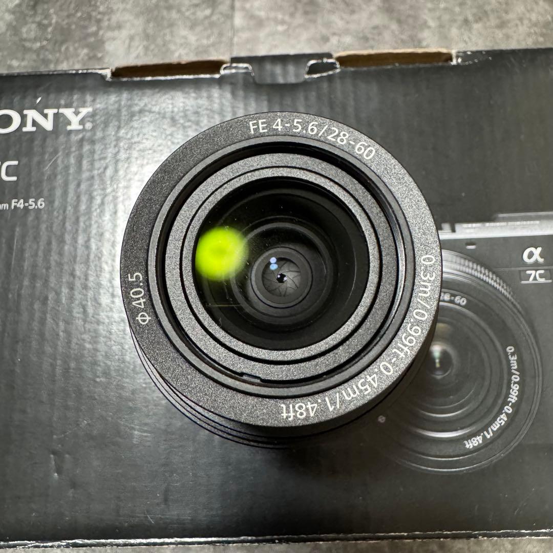 【ほぼ新品！】 シャッター回数47回 Sony α7C ズームレンズキット