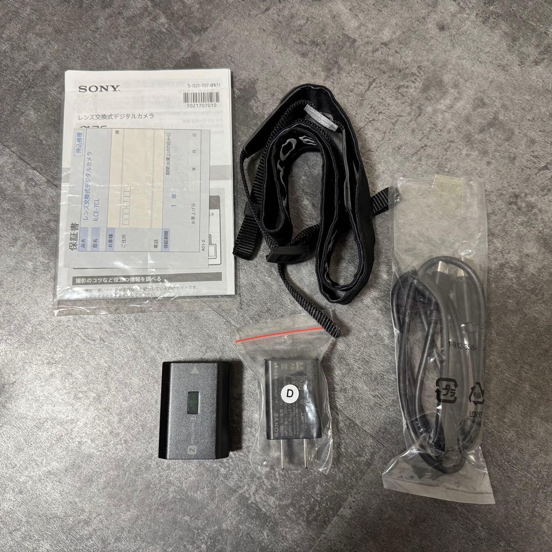【ほぼ新品！】 シャッター回数47回 Sony α7C ズームレンズキット