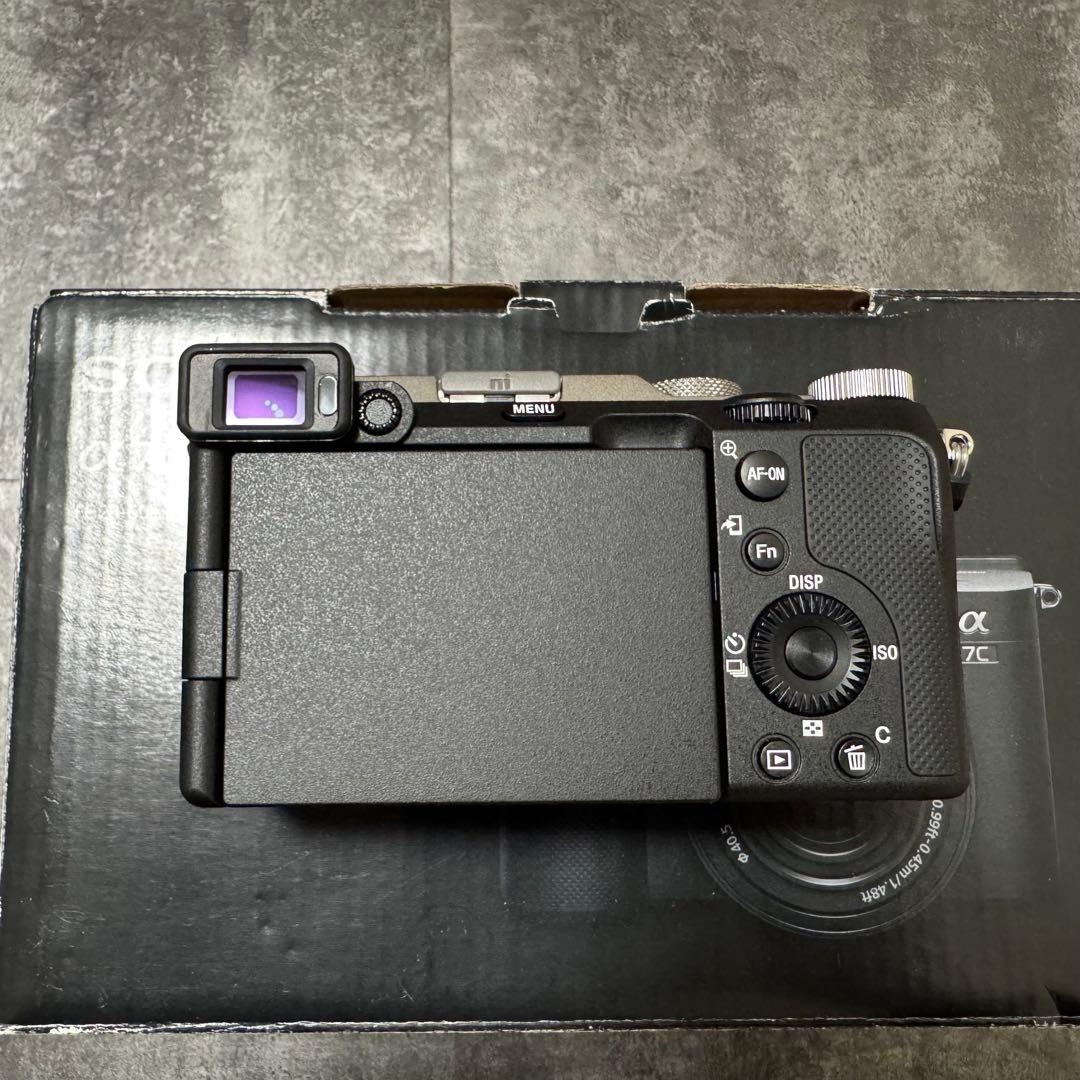 【ほぼ新品！】 シャッター回数47回 Sony α7C ズームレンズキット