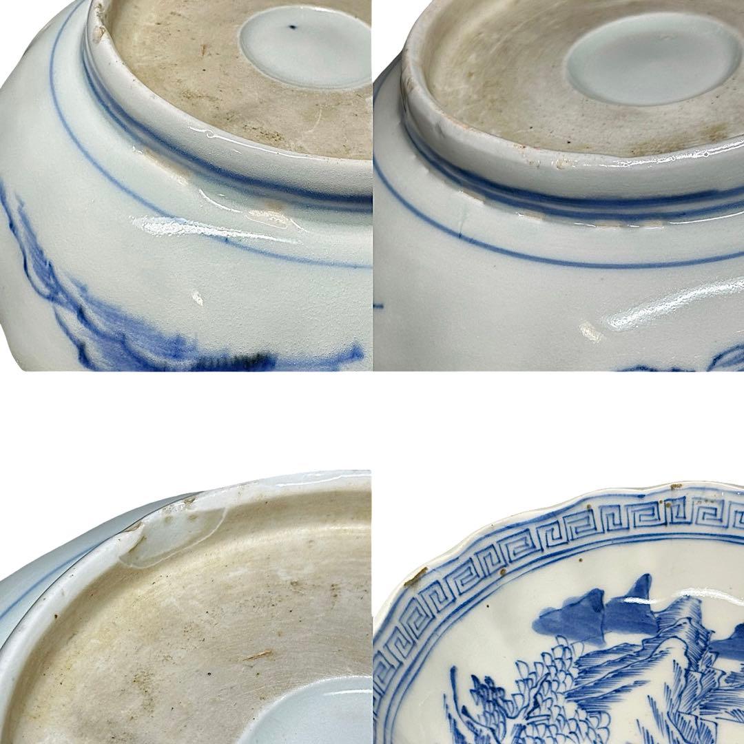 ★ 古伊万里 山水図 膾皿 6枚/食器！★