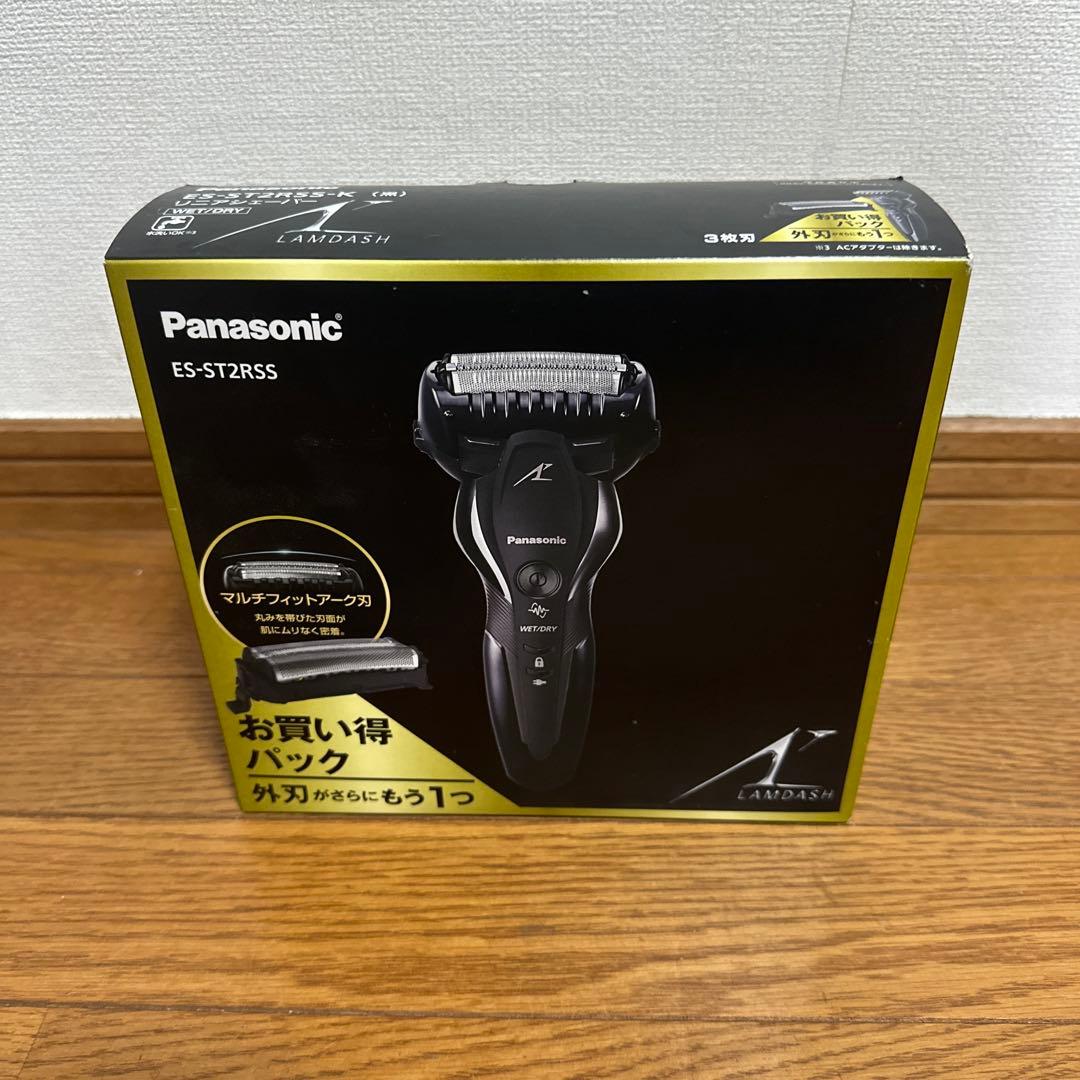 Panasonic ES-ST2RSS-K BLACK リニアシェイバー新品