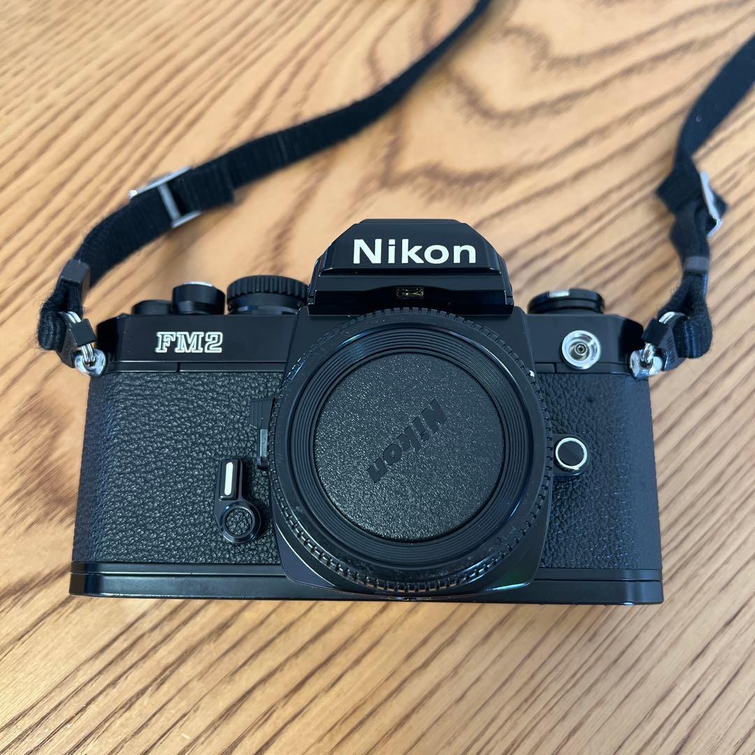 Nikon FM2 ブラック 　Nikon MD-12 用モータードライブセット
