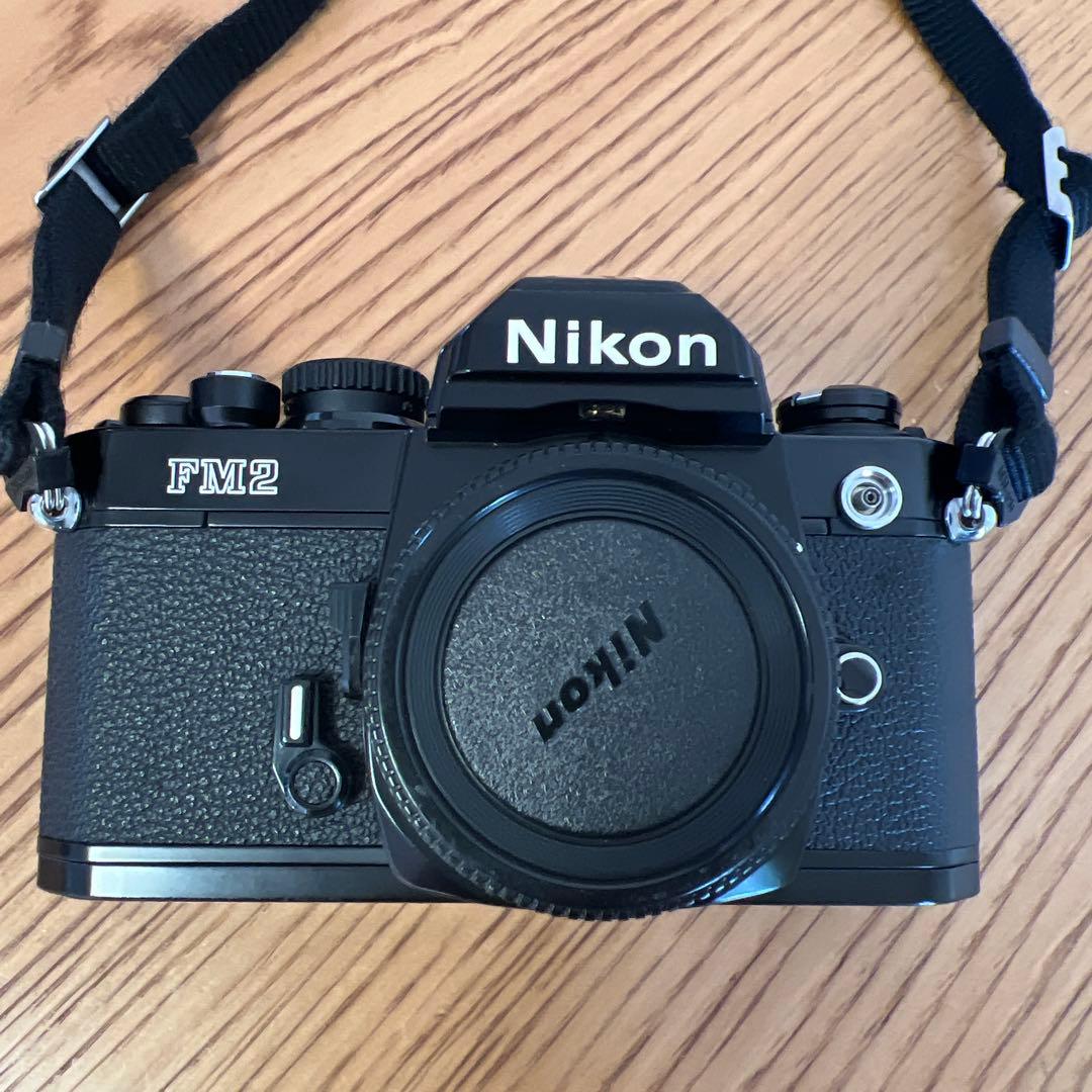 Nikon FM2 ブラック 　Nikon MD-12 用モータードライブセット