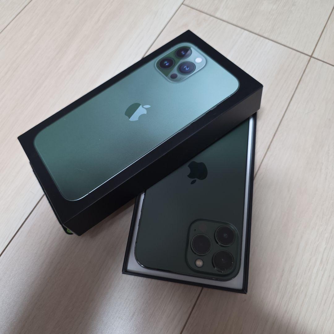Apple iPhone 13 Pro 256GB アルパイングリーン 本体