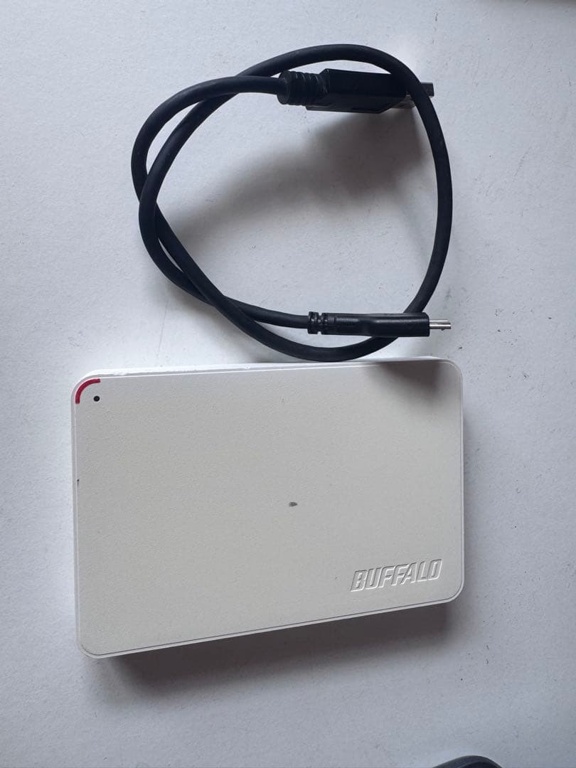 BUFFALO 1TB 外付けハードディスク HD-PCF1.0U3-BBE