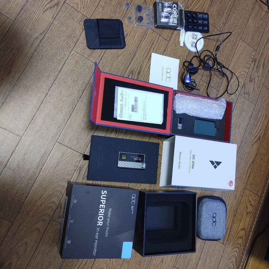 DAC DC-ELite+ケース+qdc SUPEIOR+イヤピースセット一式