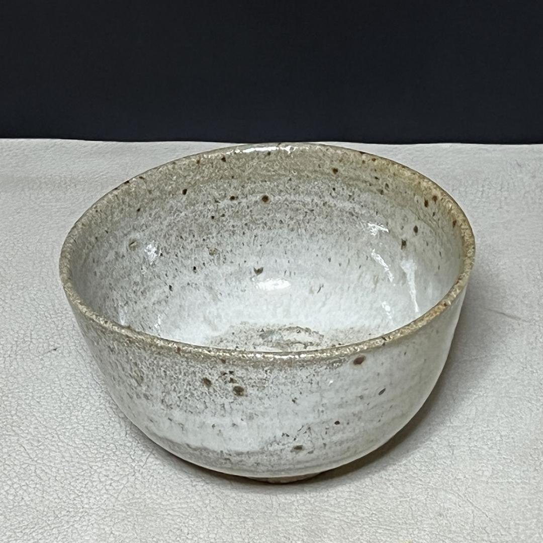 十三代 中里太郎右衛門 斑唐津 茶碗 共箱 唐津 抹茶碗 茶道具 【k3710】
