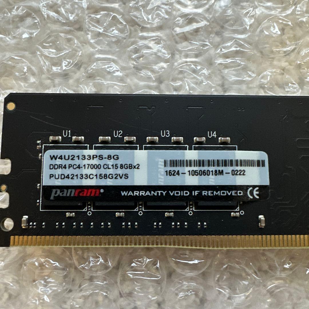 メモリ DDR4 CFD W4U2133PS-8G 16GB（8GB×2）