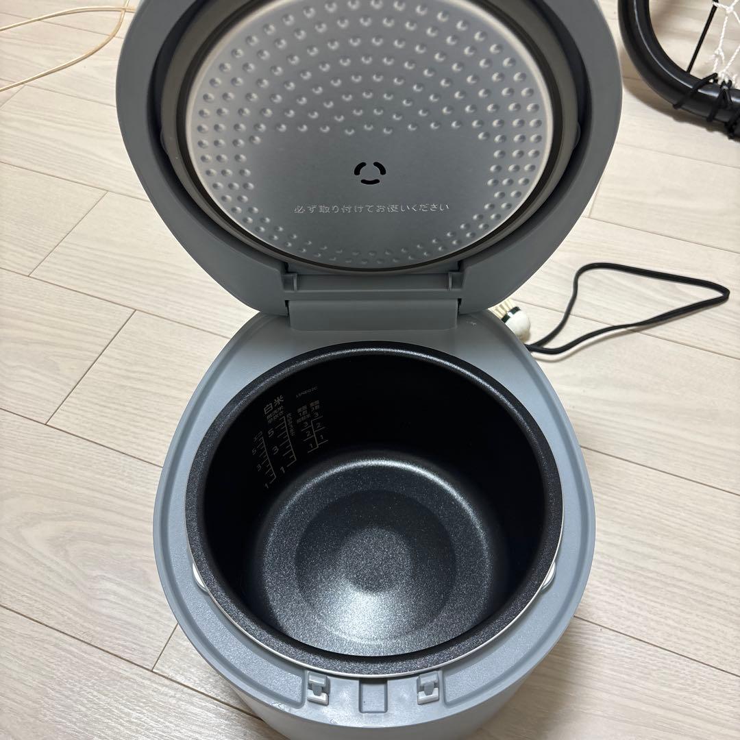 H炊飯器 3合 3合炊き 5.5合 5合炊き ih 一人暮らし アイリスオーヤマ