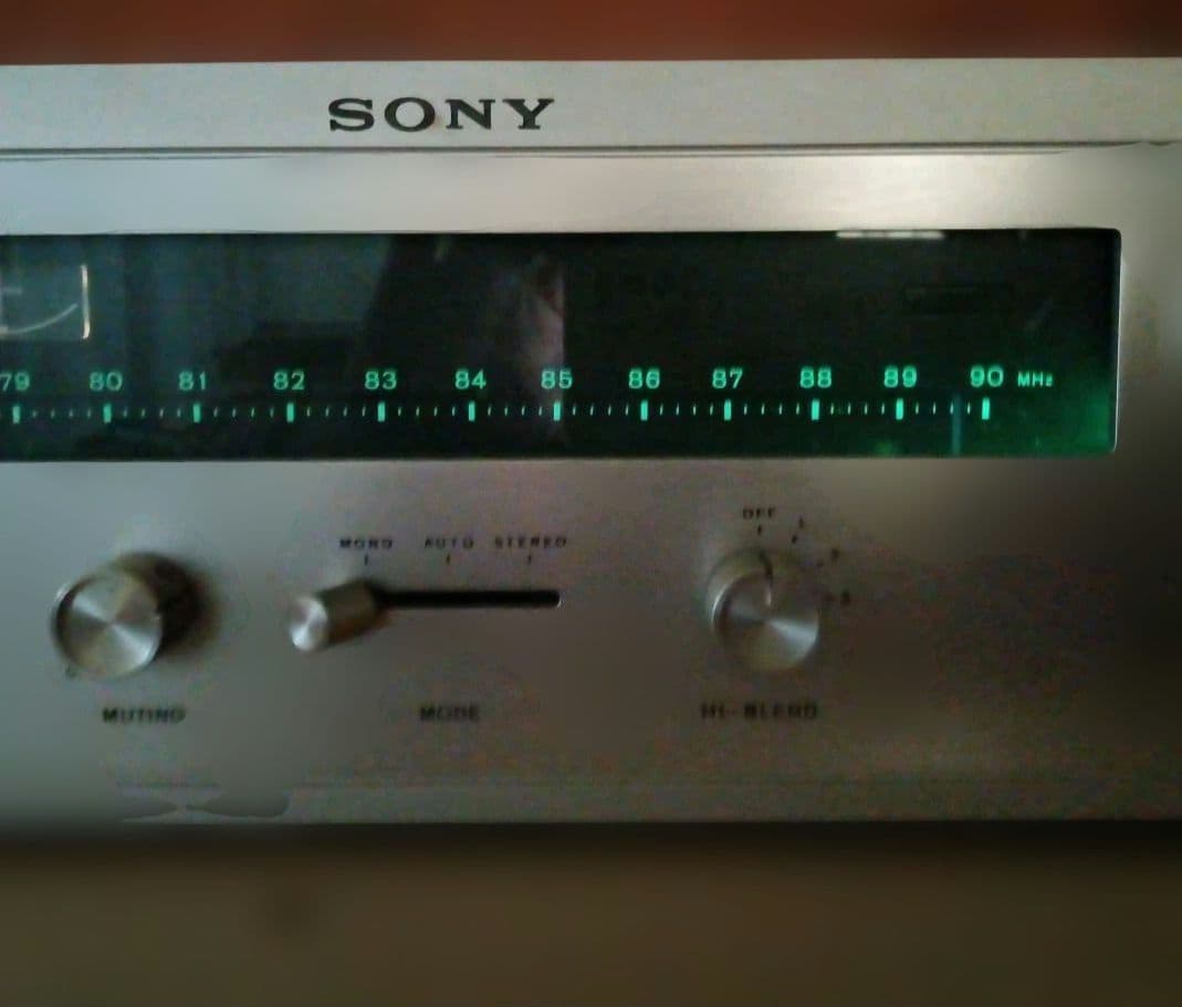 SONY FMステレオチューナー ST-5000F 動作品　説明書付