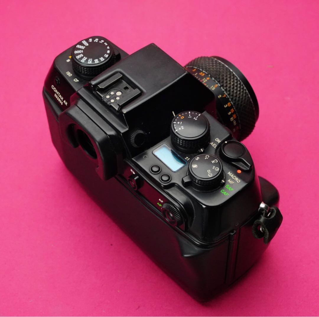 フィルムカメラ名機❤️コンタックスAX 50mm付き❤️最強フィルムカメラ