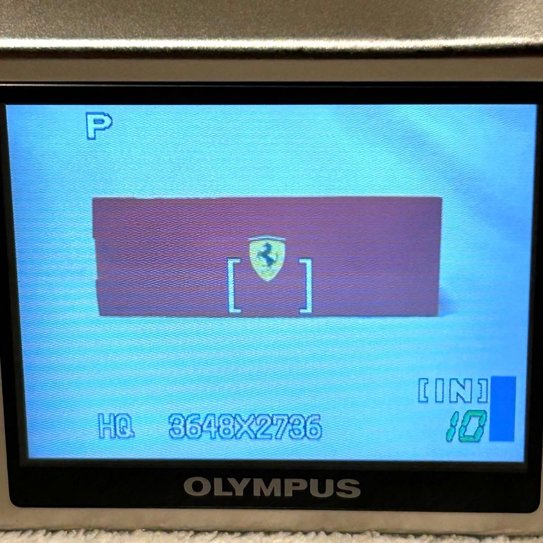 【美品 動作確認済】OLYMPUS オリンパス μ1000 シルバー 防水機能付