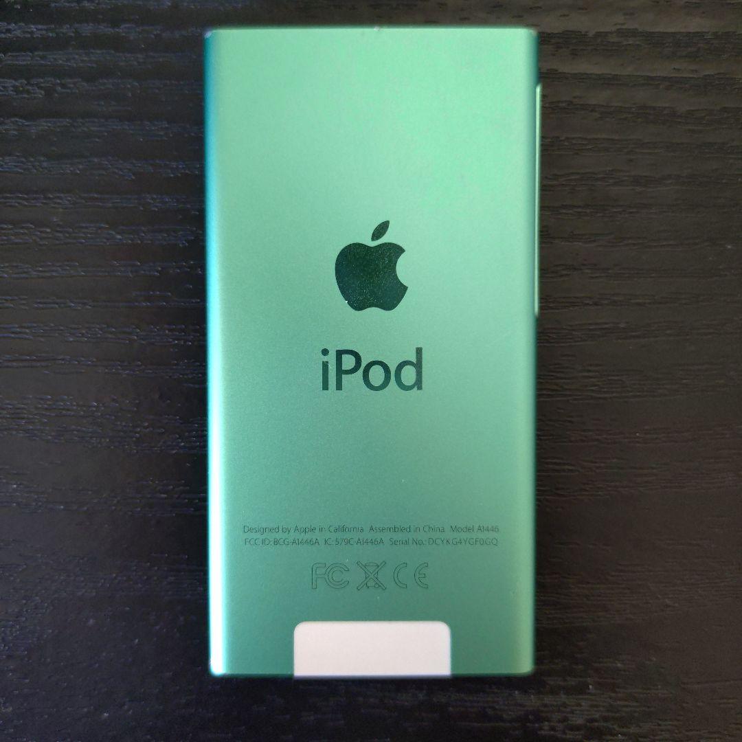 iPod nano 第7世代 グリーン 初期化・動作確認済 おまけ付き