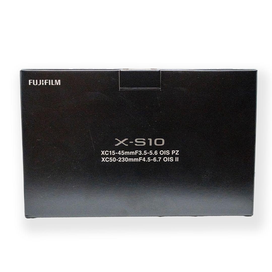 美品 FUJIFILM X-S10 ダブルズーム 元箱○ 電池2個 ショット数少