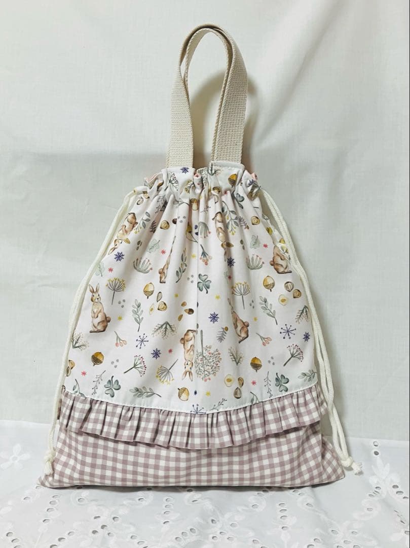 入園入学グッズ3点セット レッスンバックシューズケース体操着袋 ハンドメイド