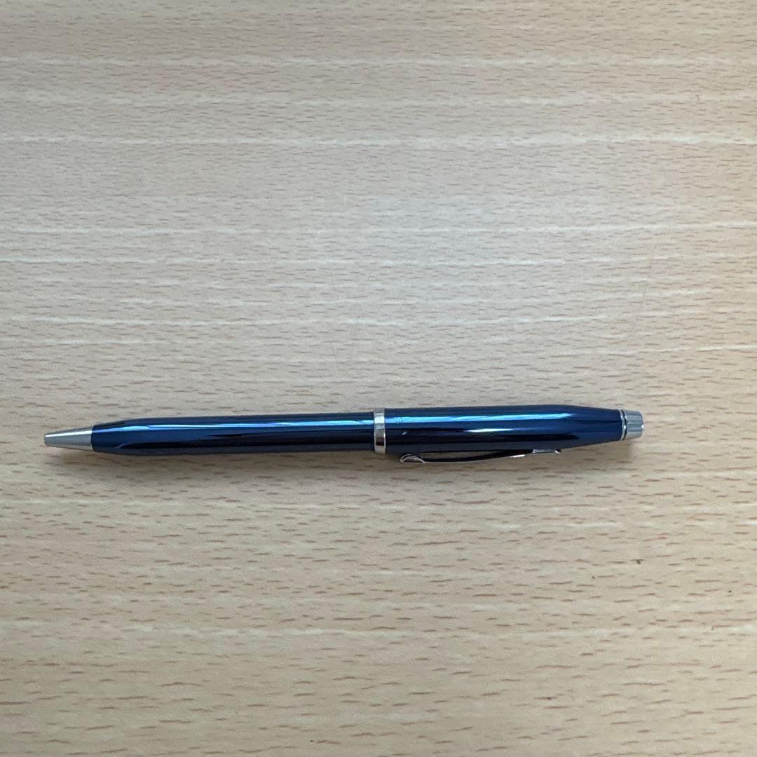 cross センチュリーII ブルーラッカーボールペン
