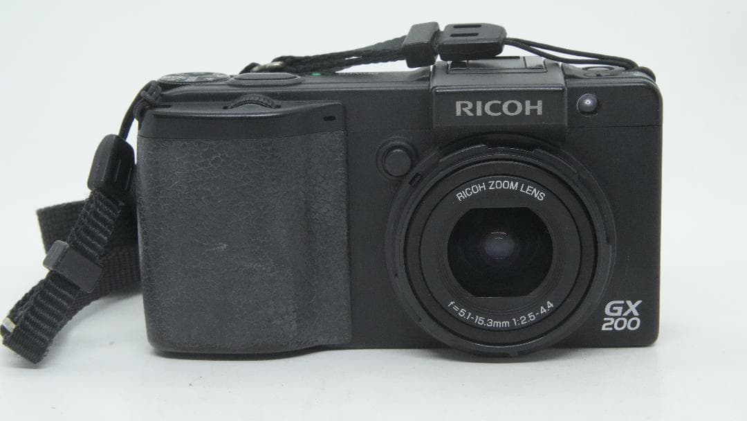 【B3027】 RICOH GX200 ブラック リコー