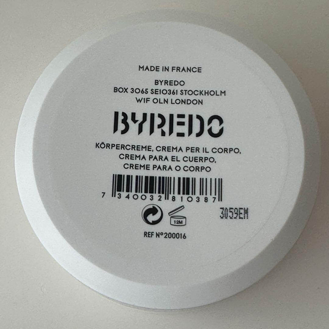 BYREDO バイレード ジプシーウォーターボディクリーム 200ml