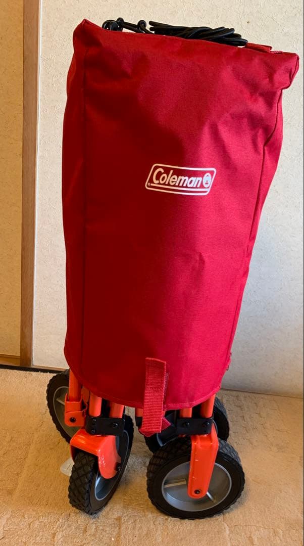 Coleman アウトドアキャリーカート レッド