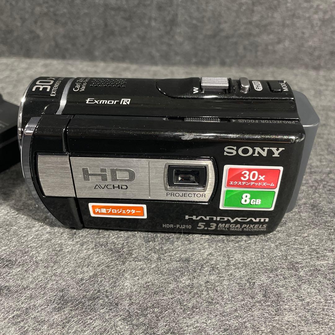 SONY HDビデオカメラ PJ210 ブラック HDR-PJ210(B)