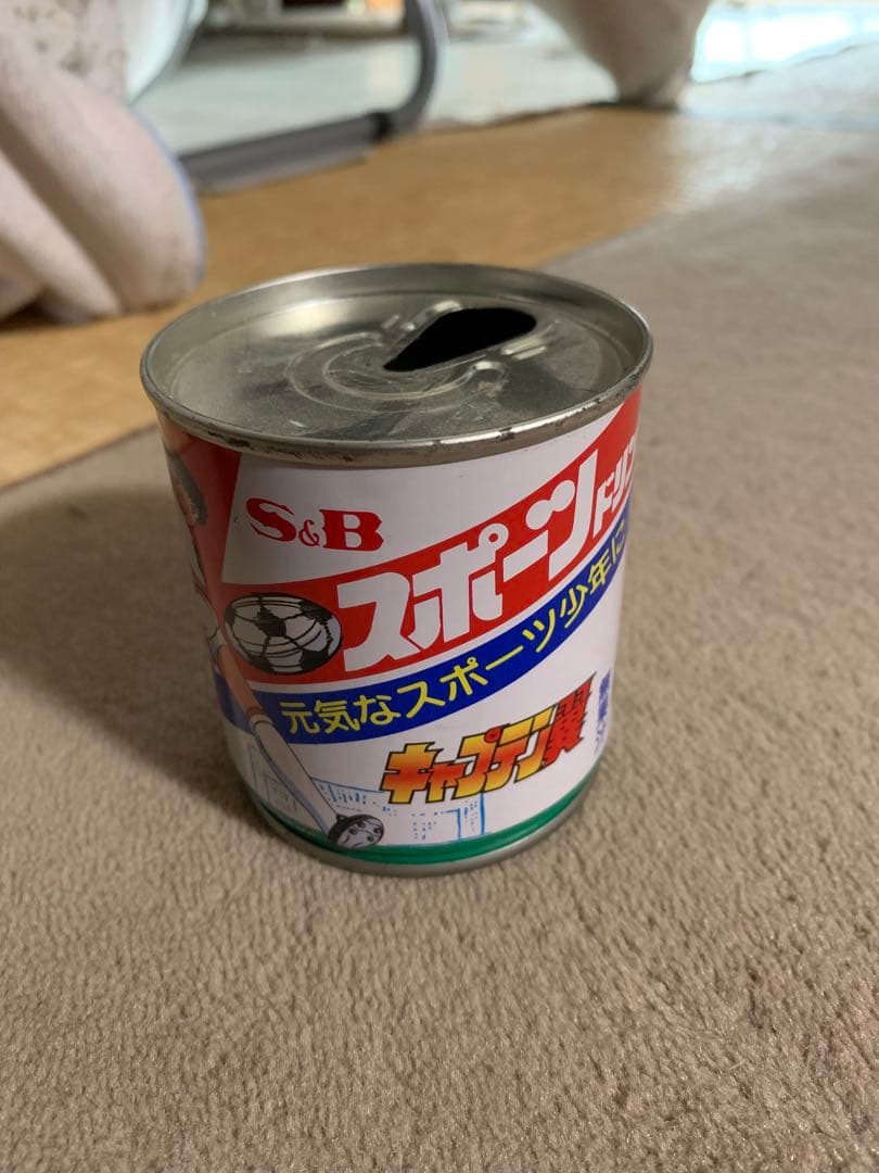 キャプテン翼　スポーツドリンク缶
