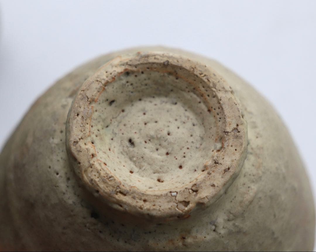時代　古萩焼　お茶碗　茶器　送料込み260308