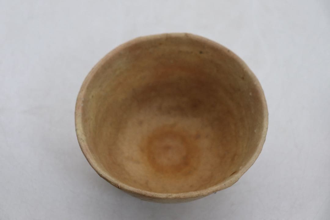 時代　古萩焼　お茶碗　茶器　送料込み260308