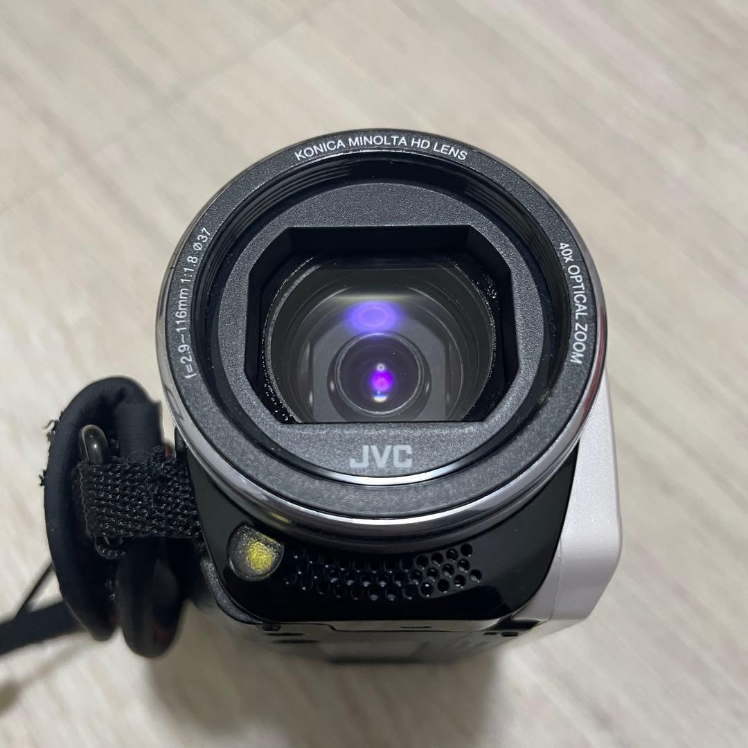 JVC Everio GZ-F200-W フルHD【64GB SD付】