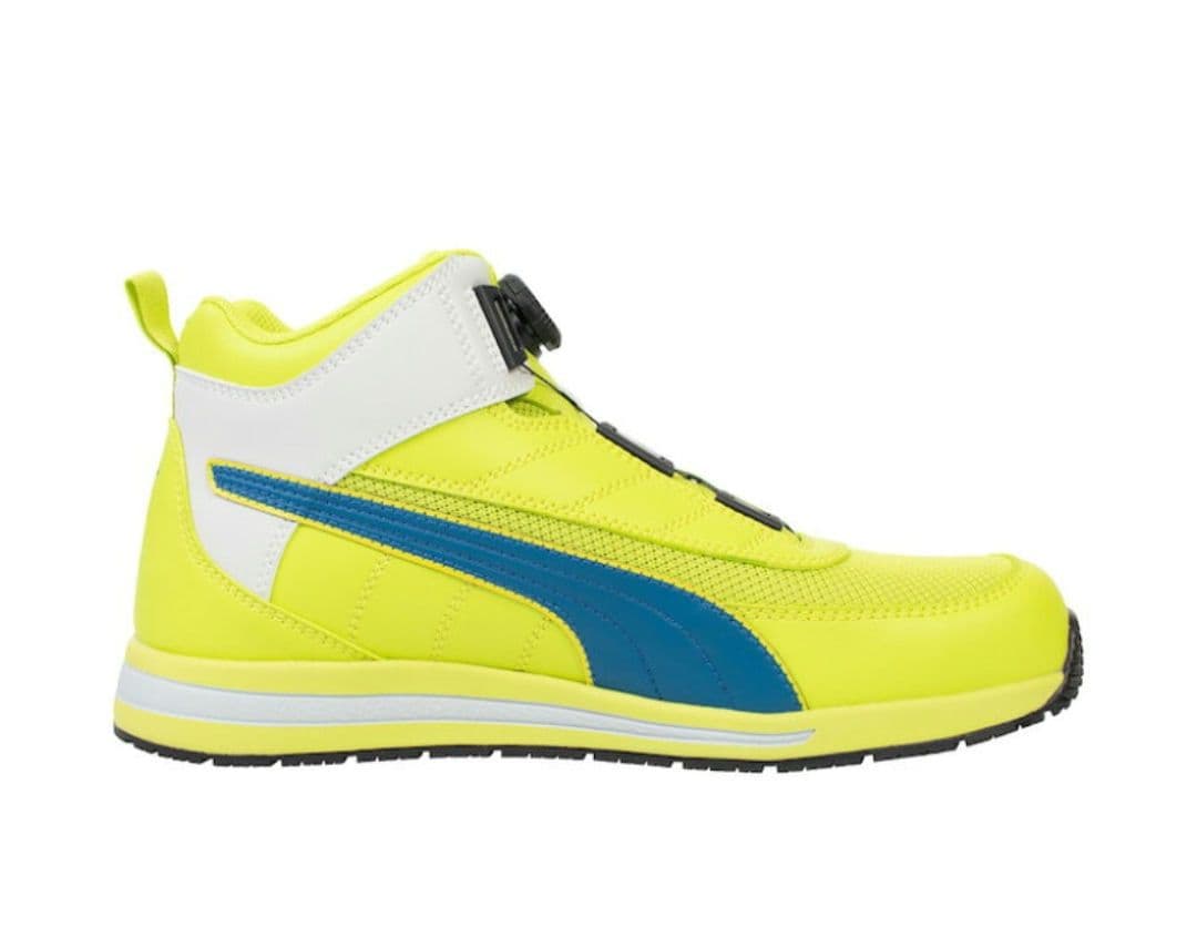 PUMA イエローハイカット安全靴 28cm