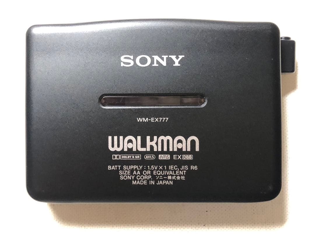 銀河鉄道、迫力重低音！WM-EX777 SONY ガム電池をお持ちの方へ