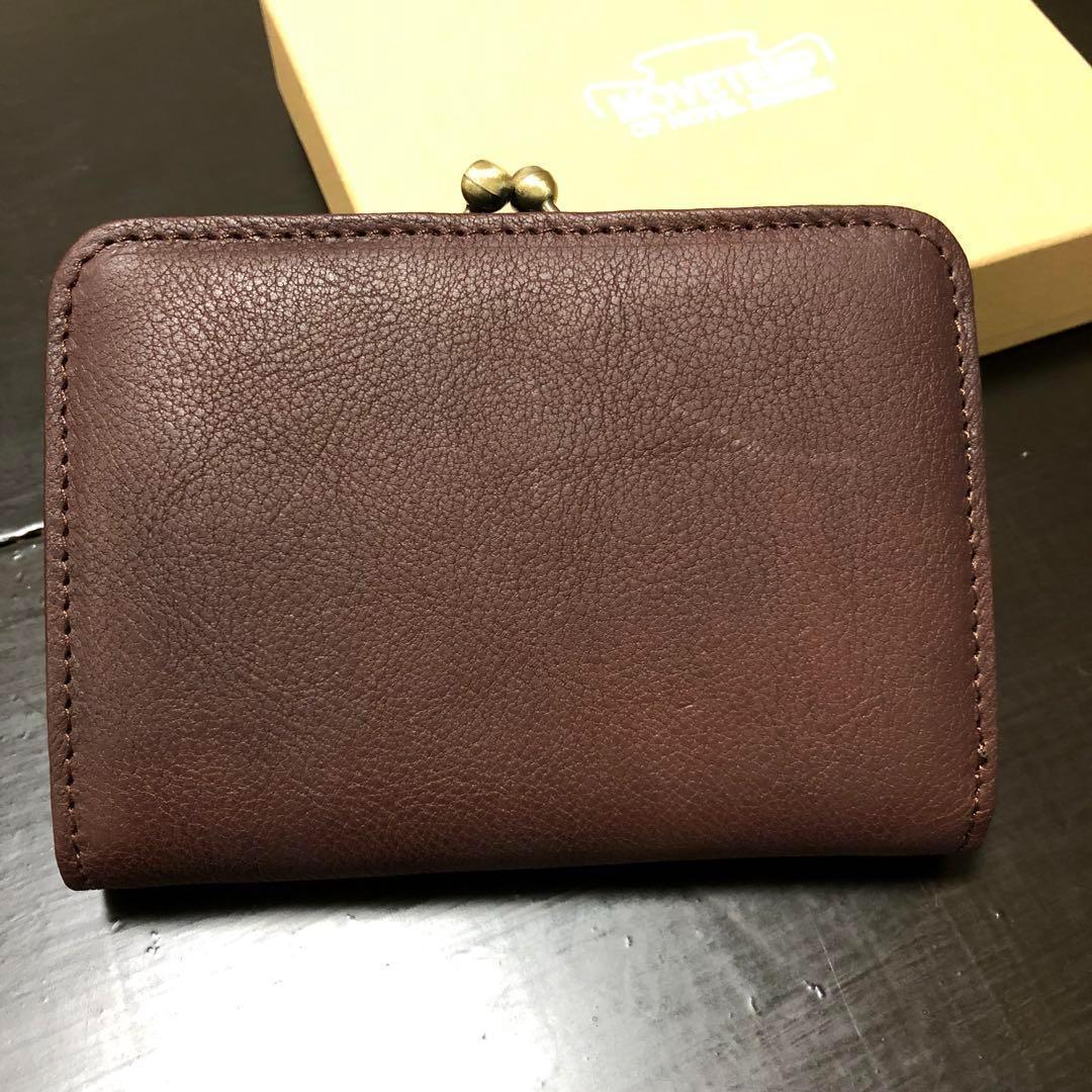 牛革☆ガマ口☆財布☆カードケース☆革☆カードホルダー☆じゃばら☆アコーディオン