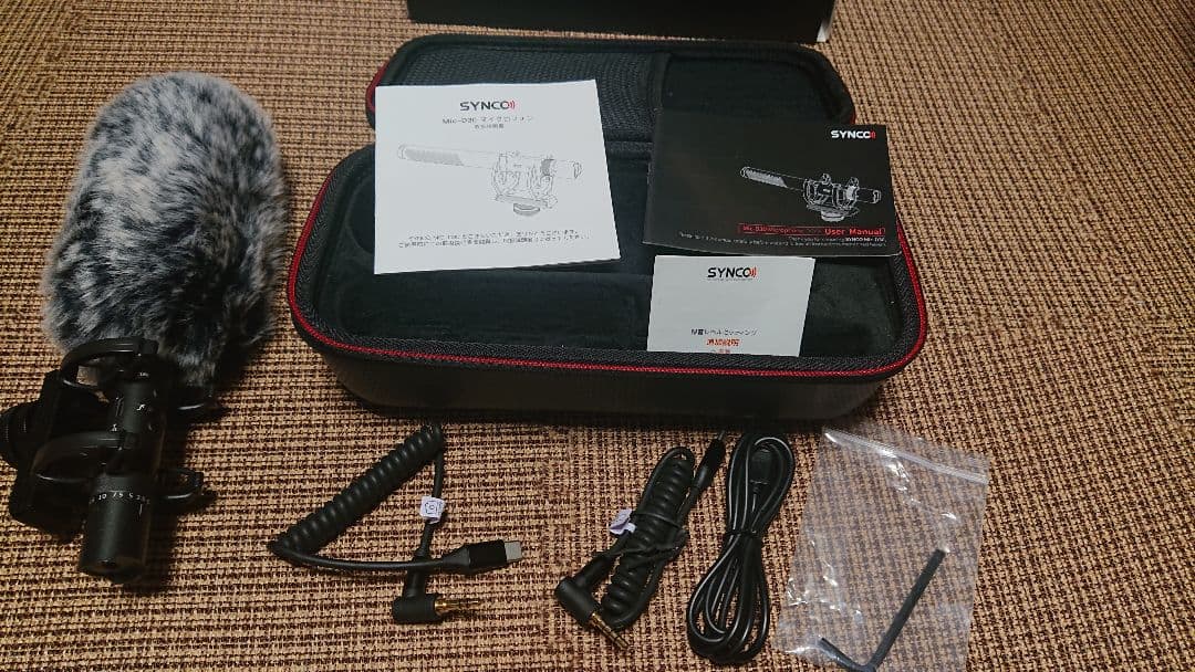 SYNCO Mic-D30 音声マイク　ガンマイク