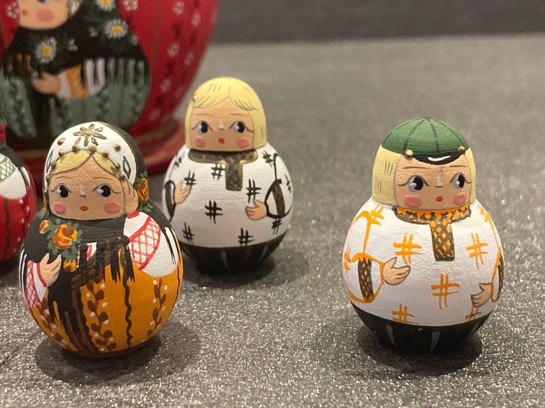 【新品・未使用】ロシア作家　マトリョーシカ　オルガ　ミッチナ