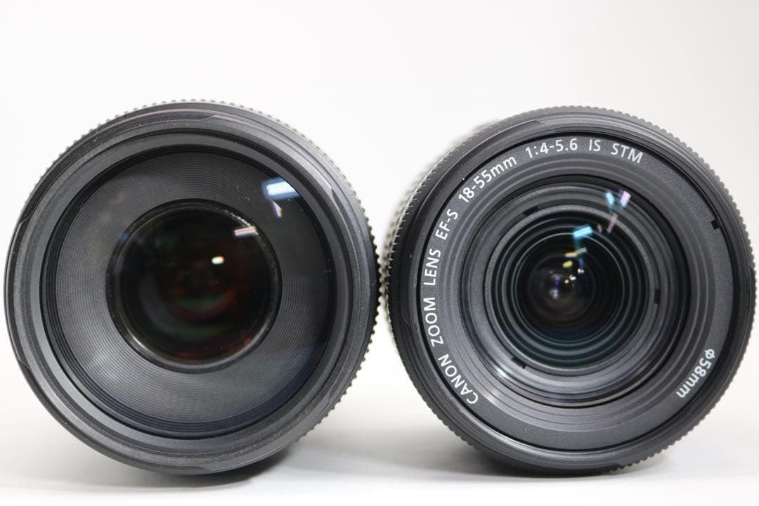 超美品 【Canon EOS Kiss X10 ダブルレンズセット】 安心保証◎
