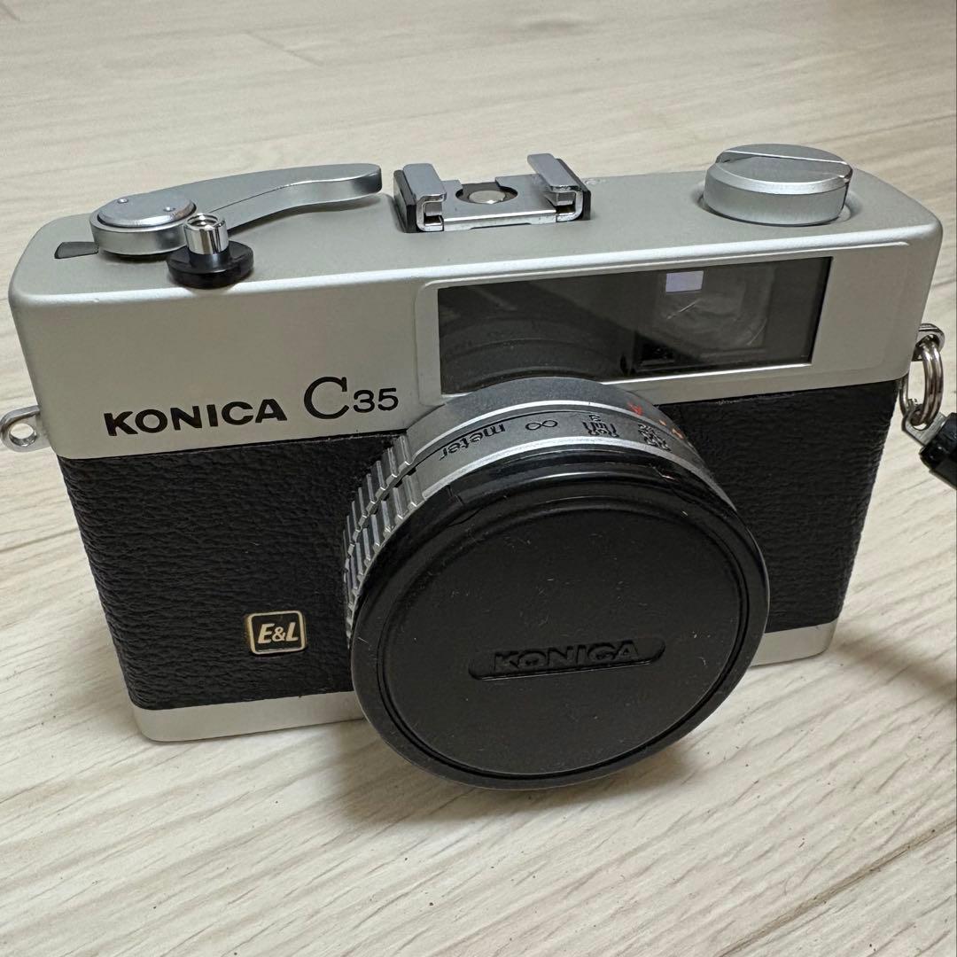 コニカ　コンパクトフィルムカメラ KONICA C35 E&L ジャーニーコニカ
