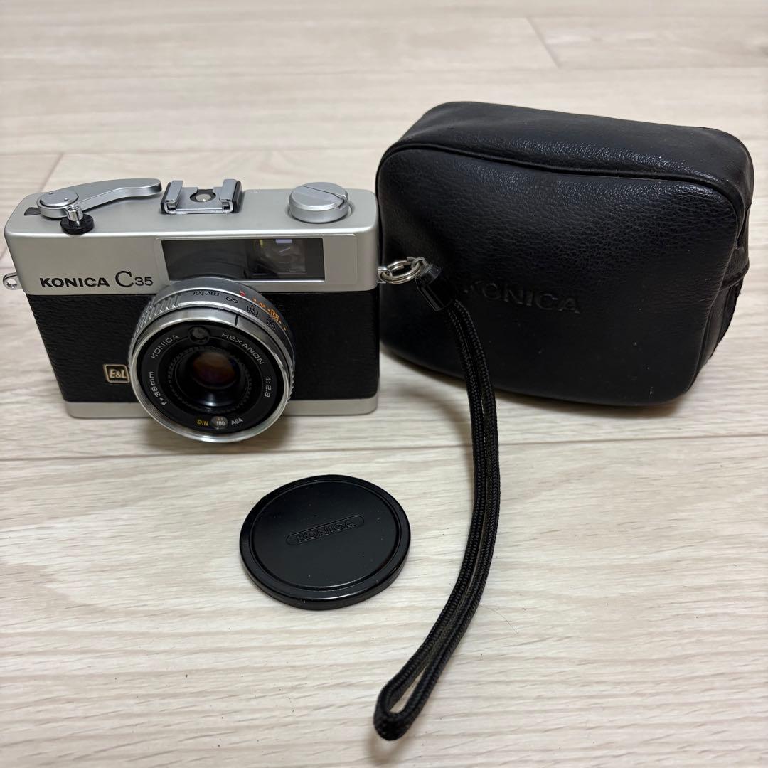 コニカ　コンパクトフィルムカメラ KONICA C35 E&L ジャーニーコニカ