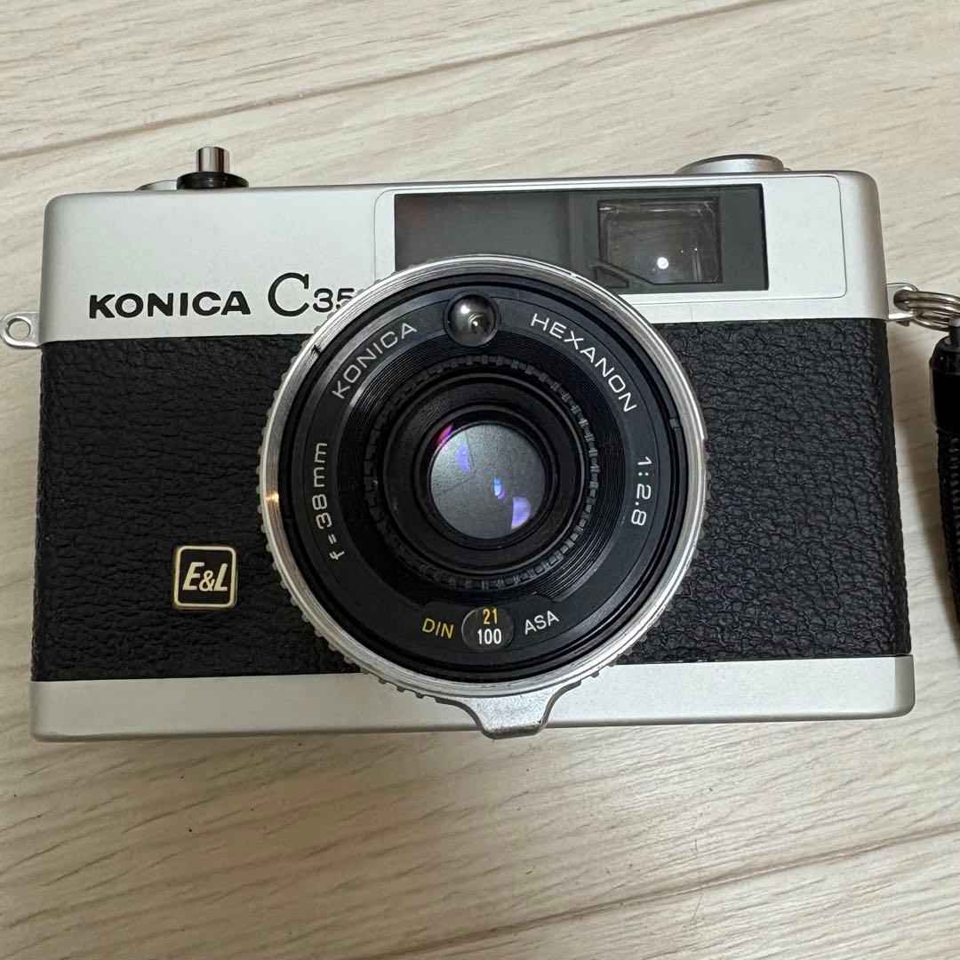 コニカ　コンパクトフィルムカメラ KONICA C35 E&L ジャーニーコニカ