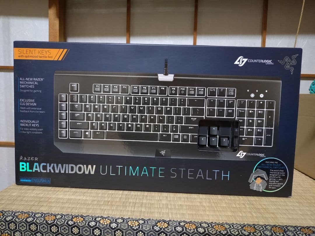 キーボード Razer BLACKWIDOW ULTIMATE STEALTH CLG