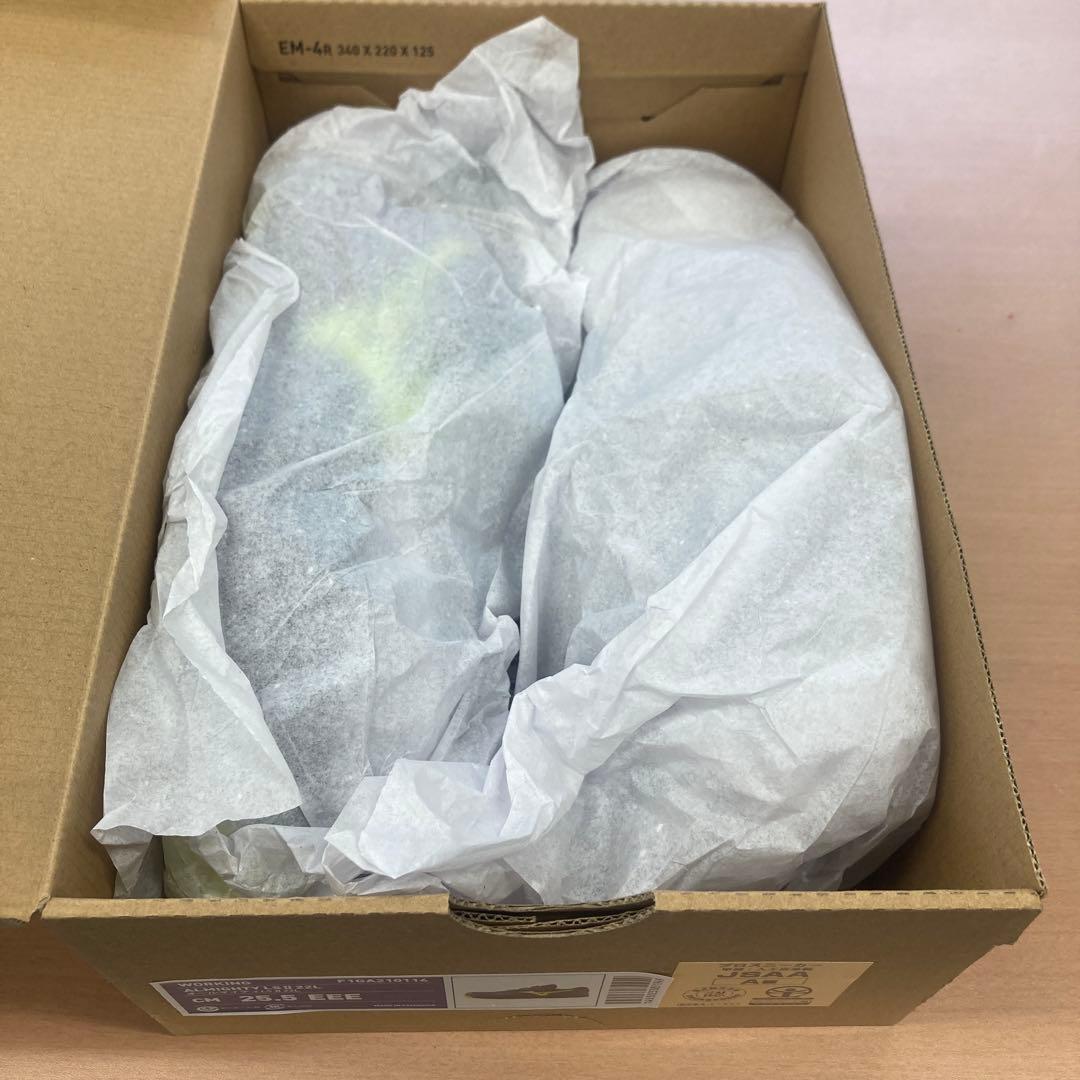 Mizuno 安全靴 25.5cm ネイビー/イエロー