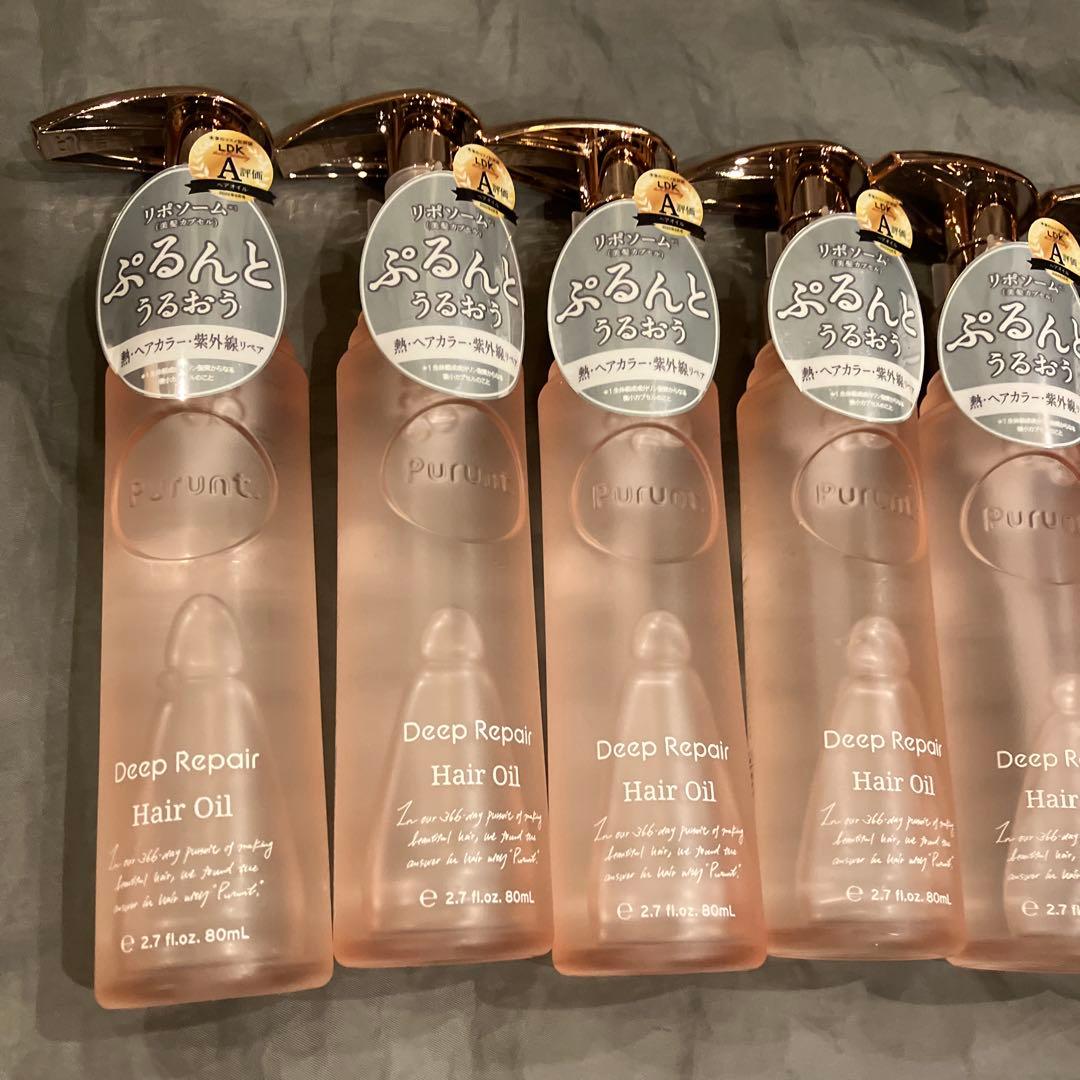 プルント　ディープリペア美容液　ヘアオイル80ml×6個セット