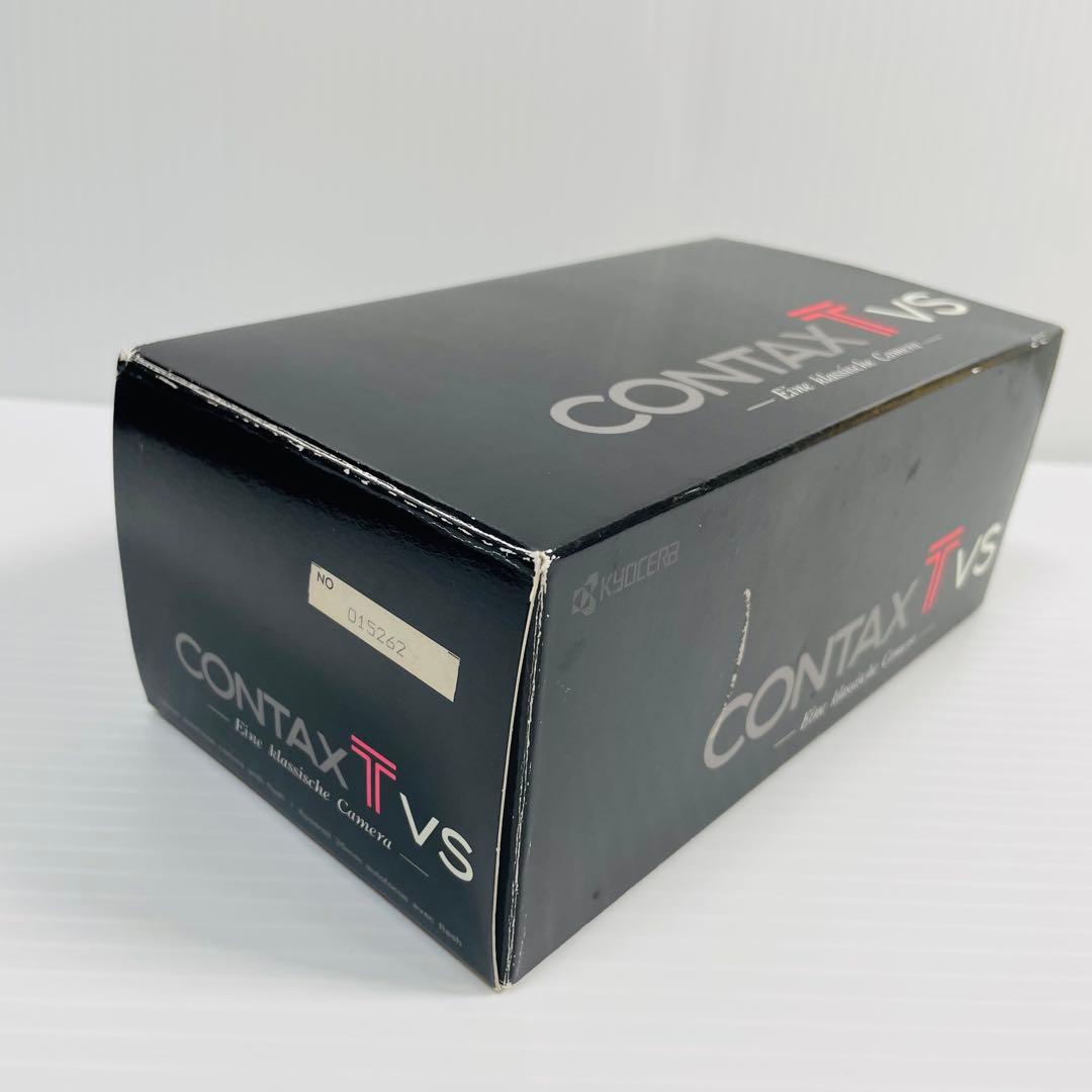 ⭐️箱付美品⭐️ CONTAX TVS メタルフード 動作品　フィルムカメラ