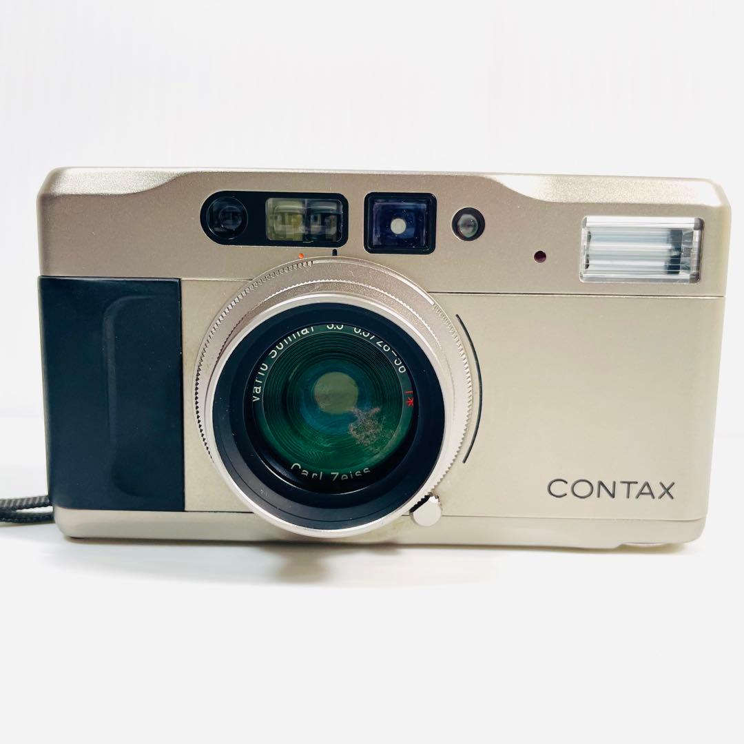 ⭐️箱付美品⭐️ CONTAX TVS メタルフード 動作品　フィルムカメラ