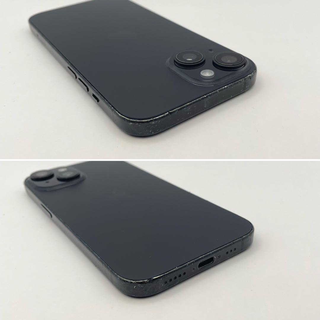 iPhone 15 128GB 大容量バッテリー新品100% SIMフリー 黒