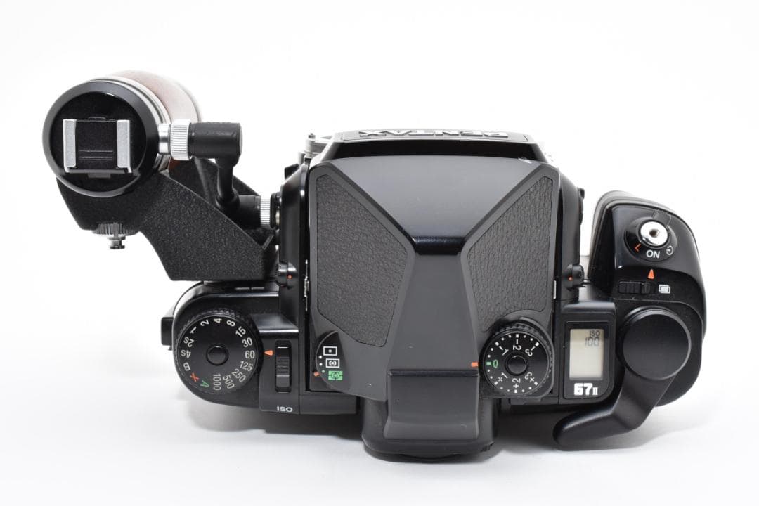 PENTAX ペンタックス 67 II AEファインダー 後期型ウッドグリップ